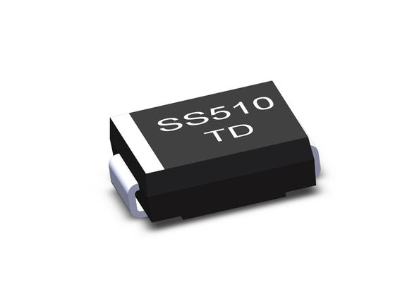 Пакет диода SMC диода барьера 5a Ss54 Ss56 SMD Schottky 40V 100V 60V
