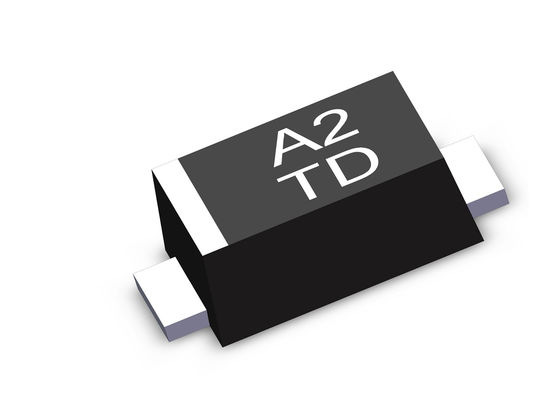 след ноги пакета диода выпрямителя тока A2 100V 1 Amp SMD Sod123fl