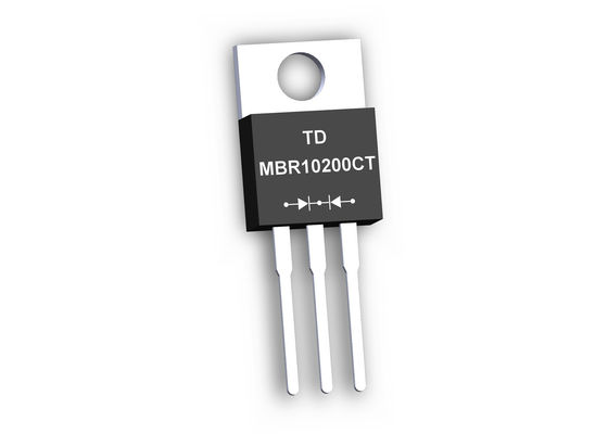 диод диода выпрямителя тока MBR10200CT барьера 10A 100V двойной Schottky Mbr10200ct Schottky